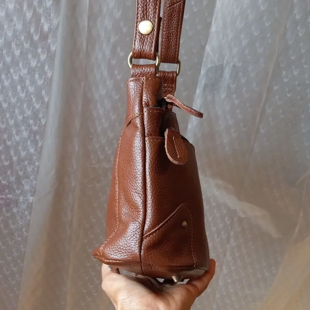 Women Crossbody Bag Genuine Leather Small Messenger Bags For Ladies Shoulders